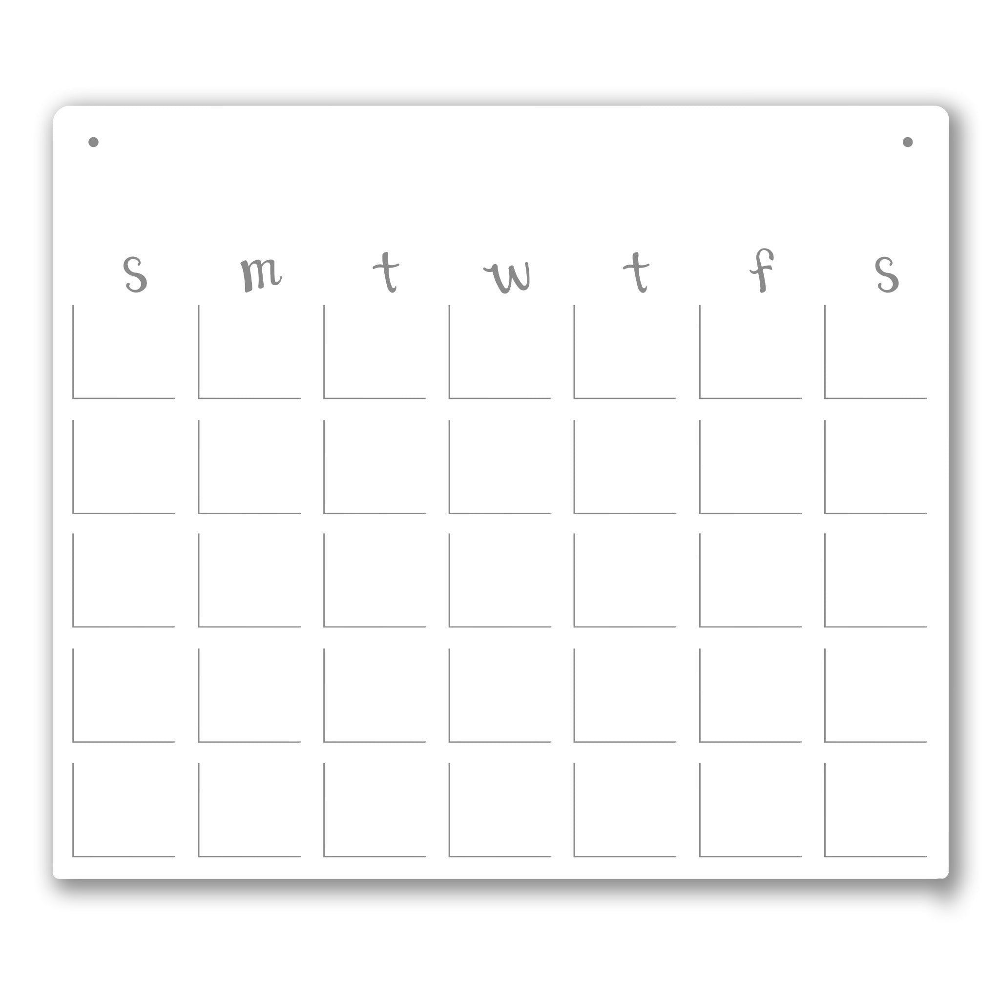 Ewiger Monatskalender