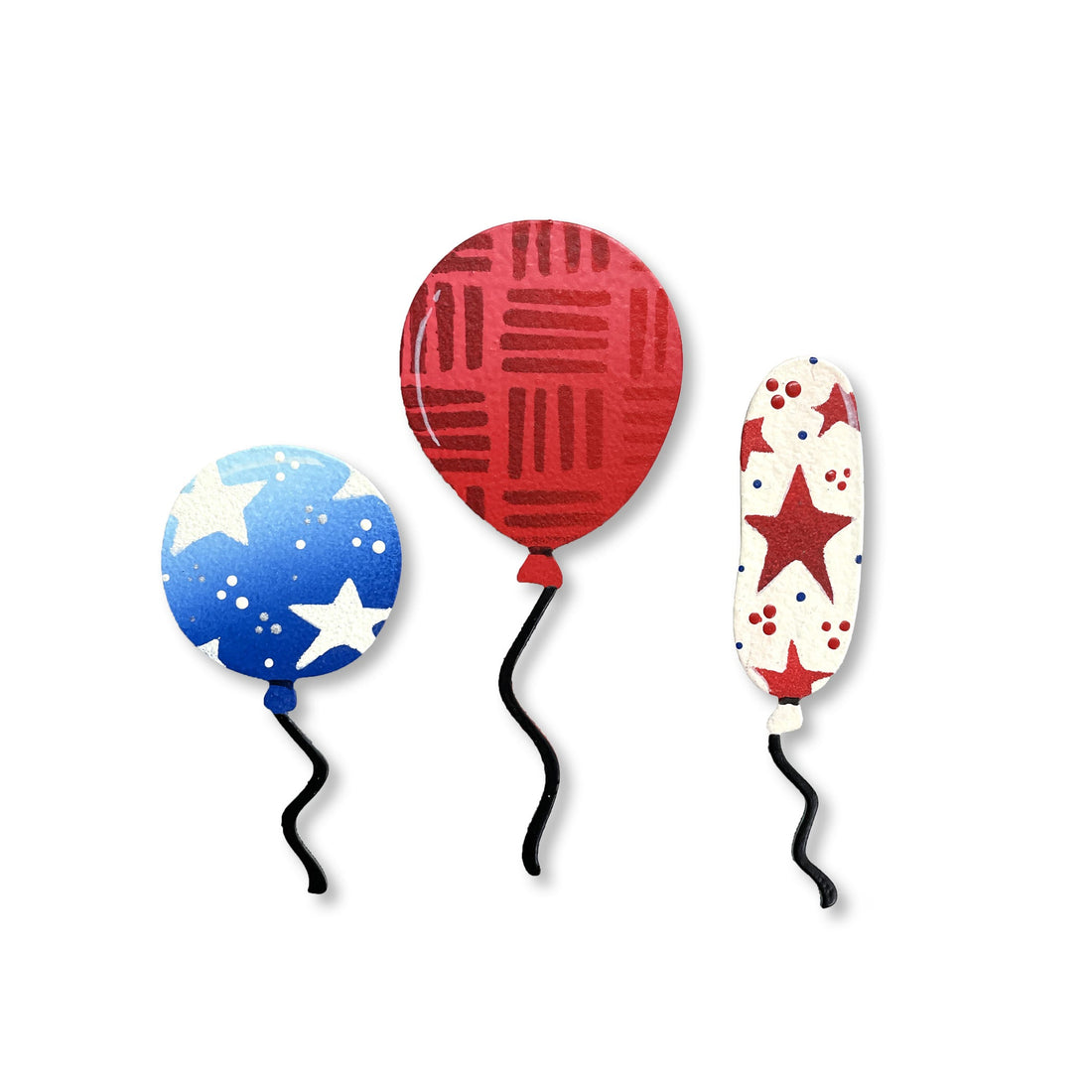 Ballonmagnete S/3 – Patriotisch