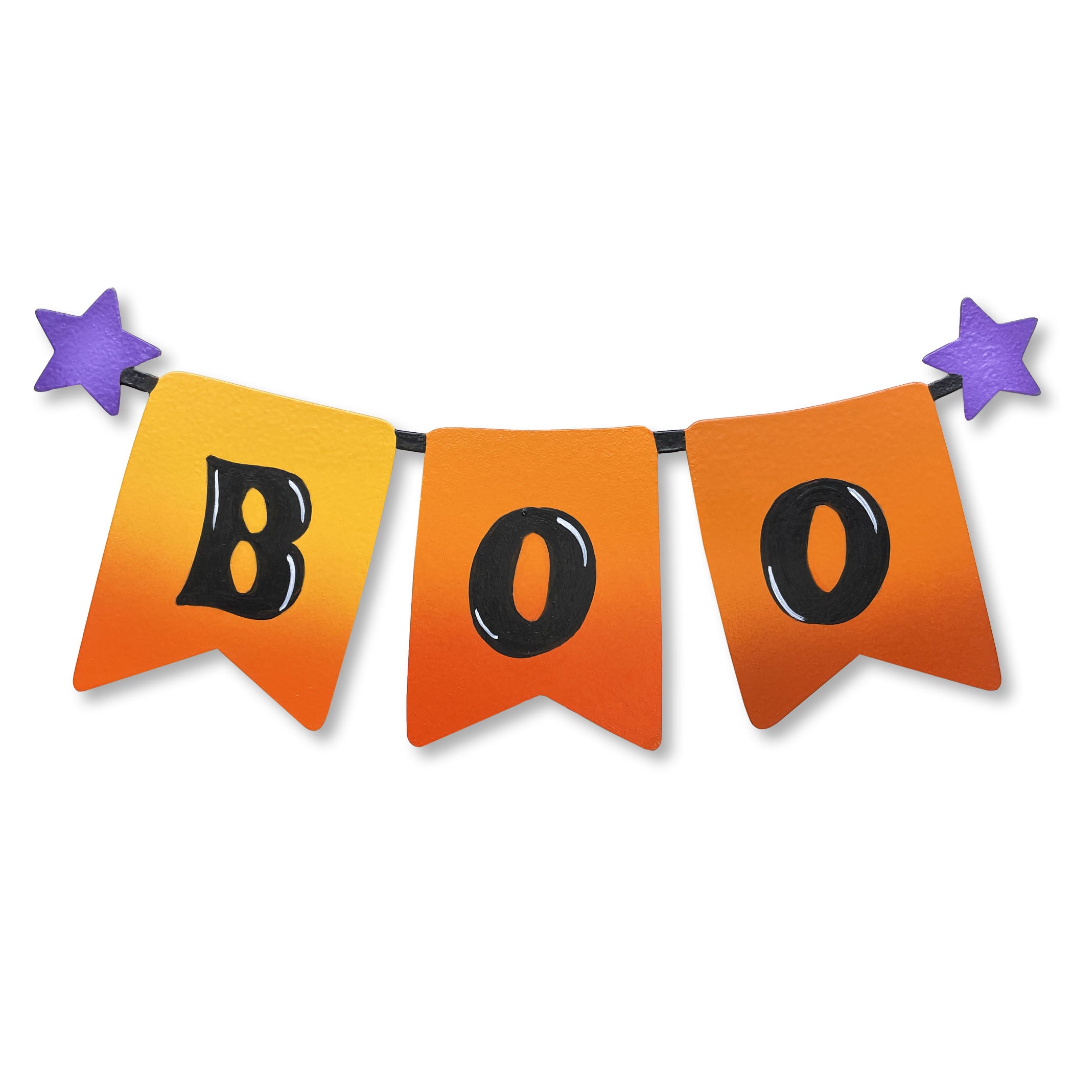 Mini-Art-Pop-Magnet mit „Boo“-Banner