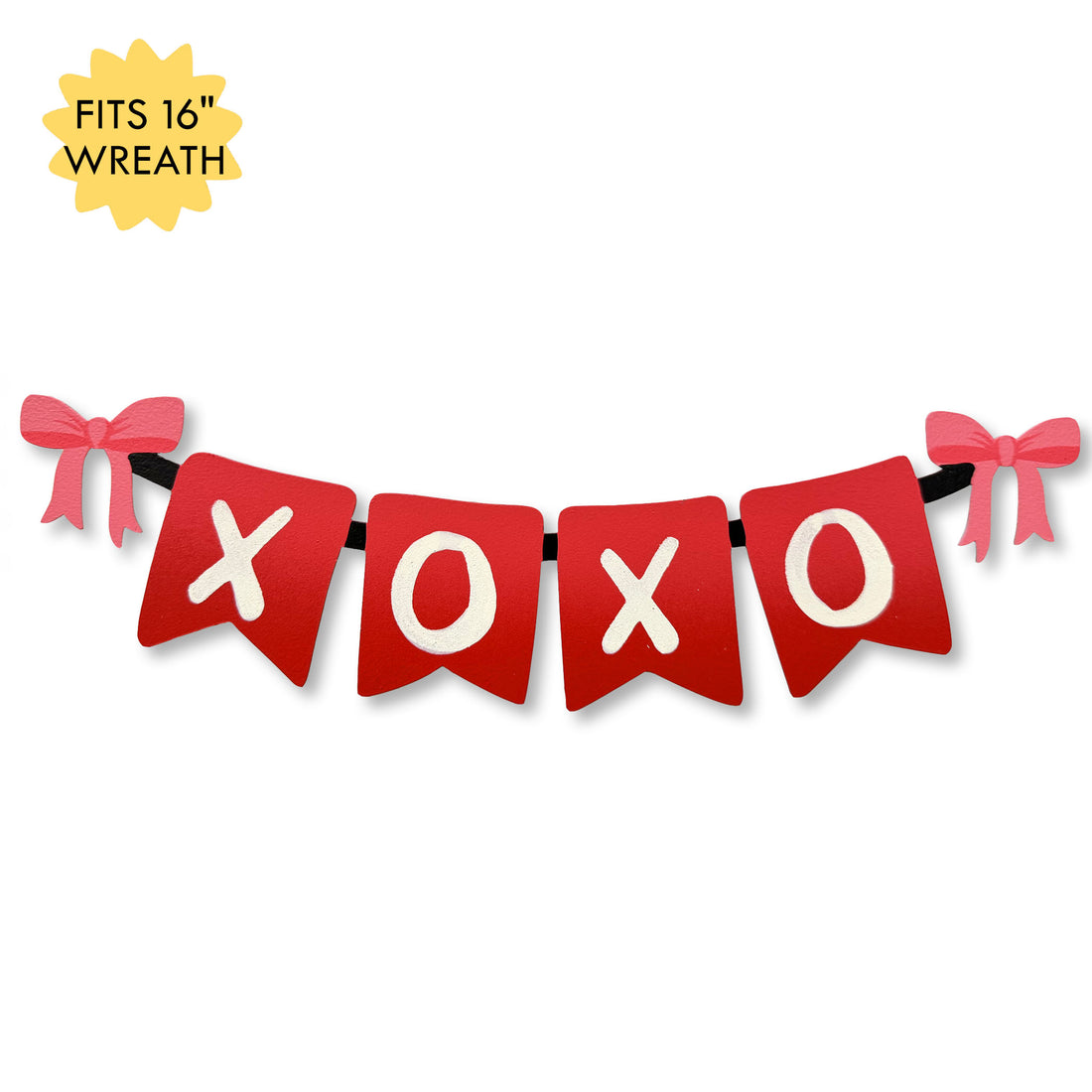 XOXO Banner Magnet (9.5"w)