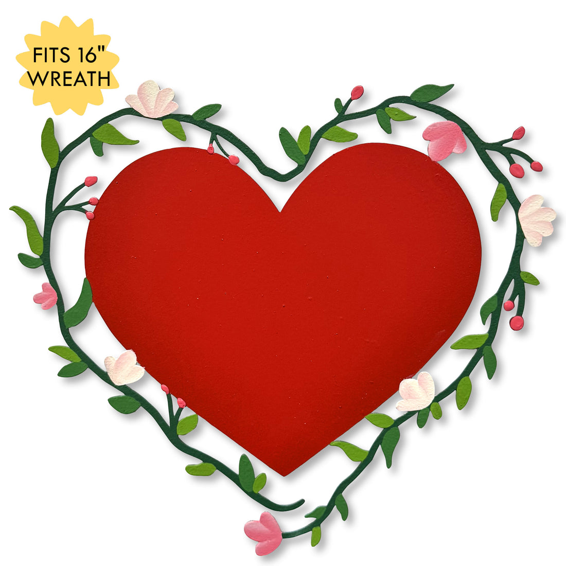 Heart w/ Vine Magnetic Art Pop