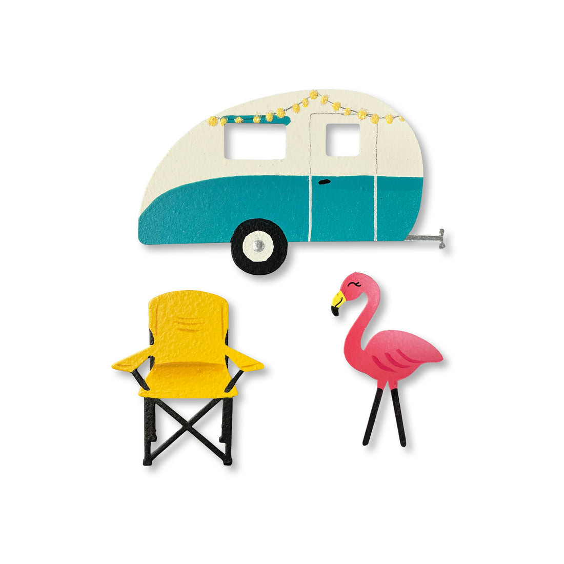 RV Camping Magnets S/3