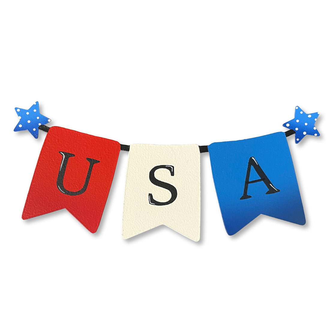 "USA" Banner Magnet (8"w)