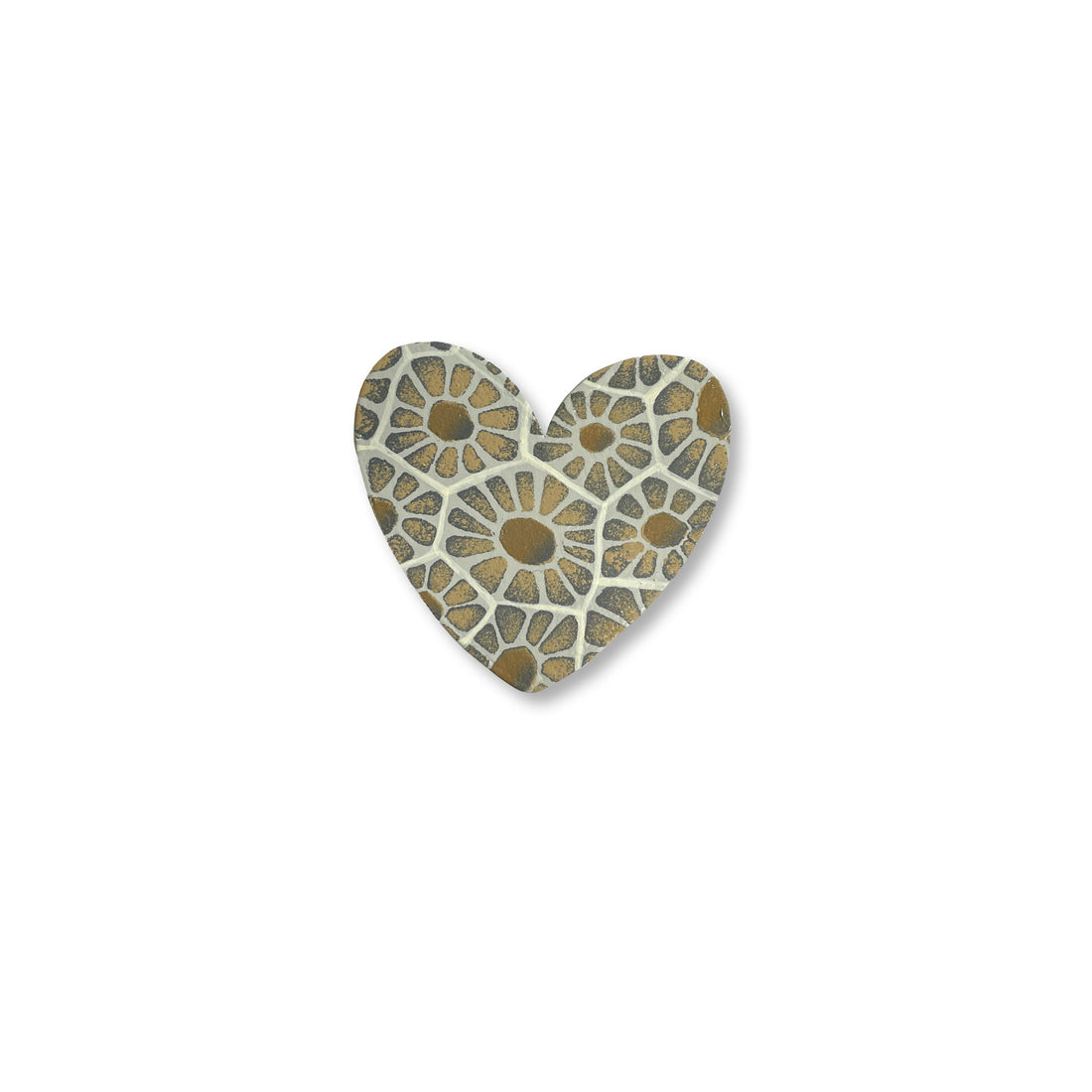 Petoskey Stone Heart Magnet, Single