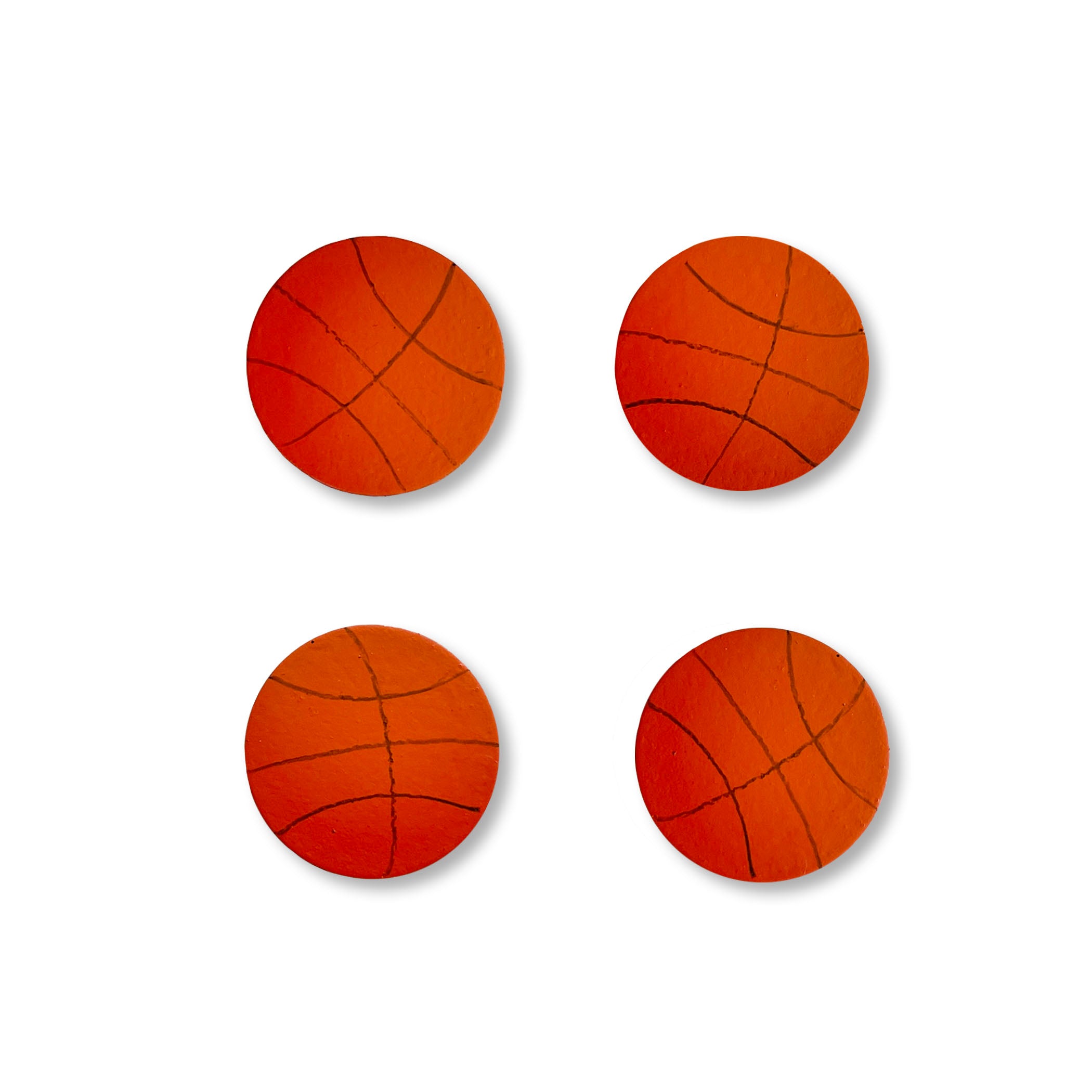 Basketball Magnets S/4