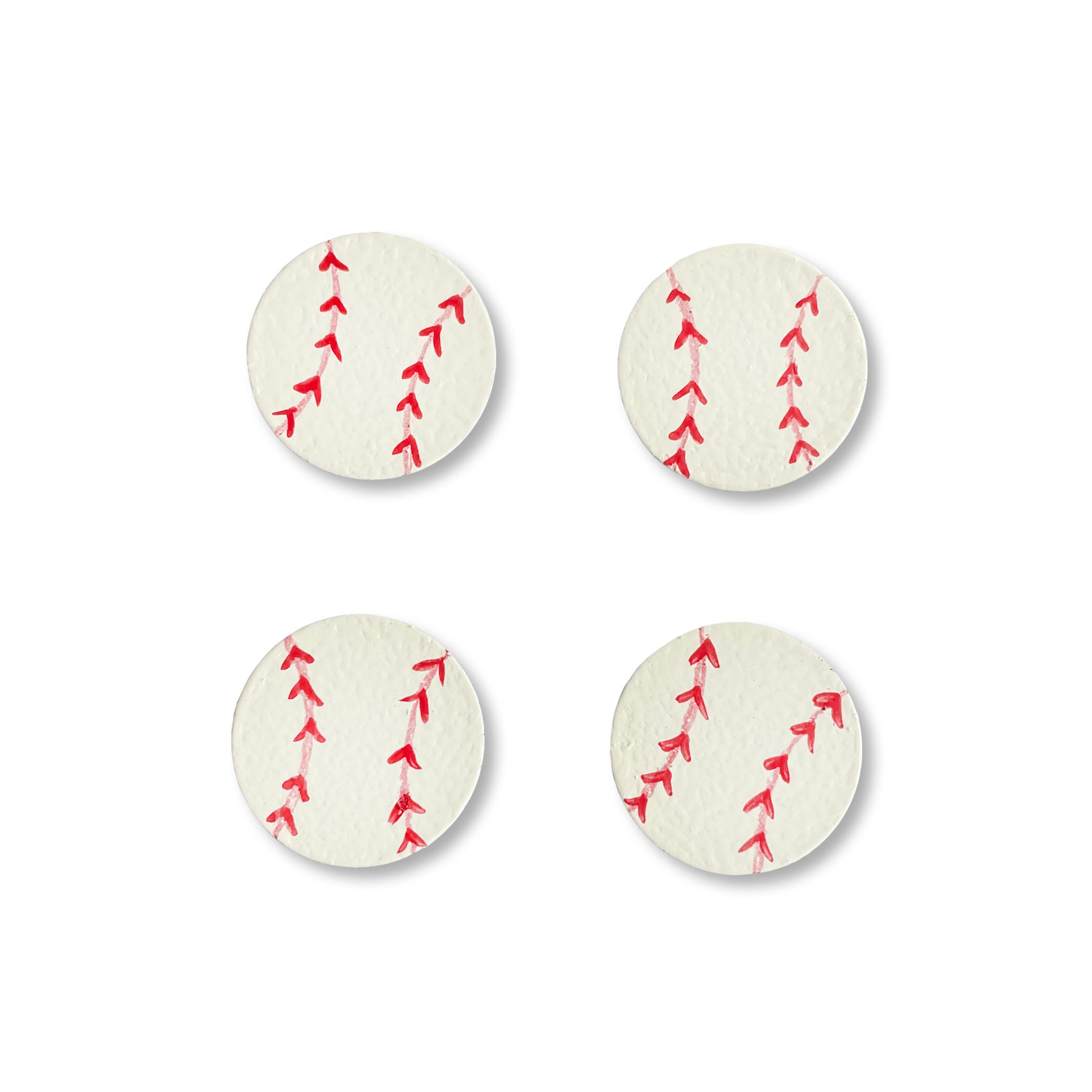 Baseball Magnets S/4