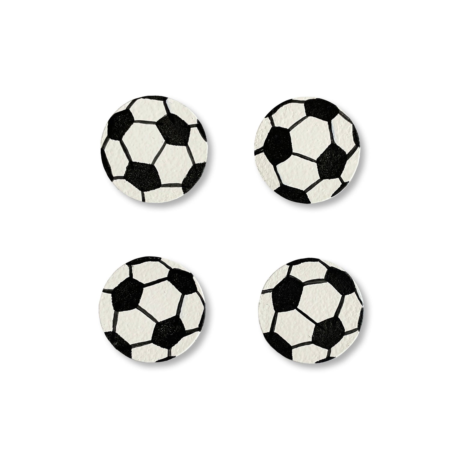 Soccer Ball Magnets S/4