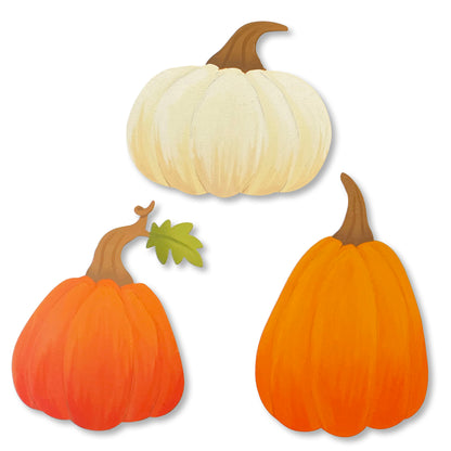 Pumpkin Mini Art Pop Magnets S/3