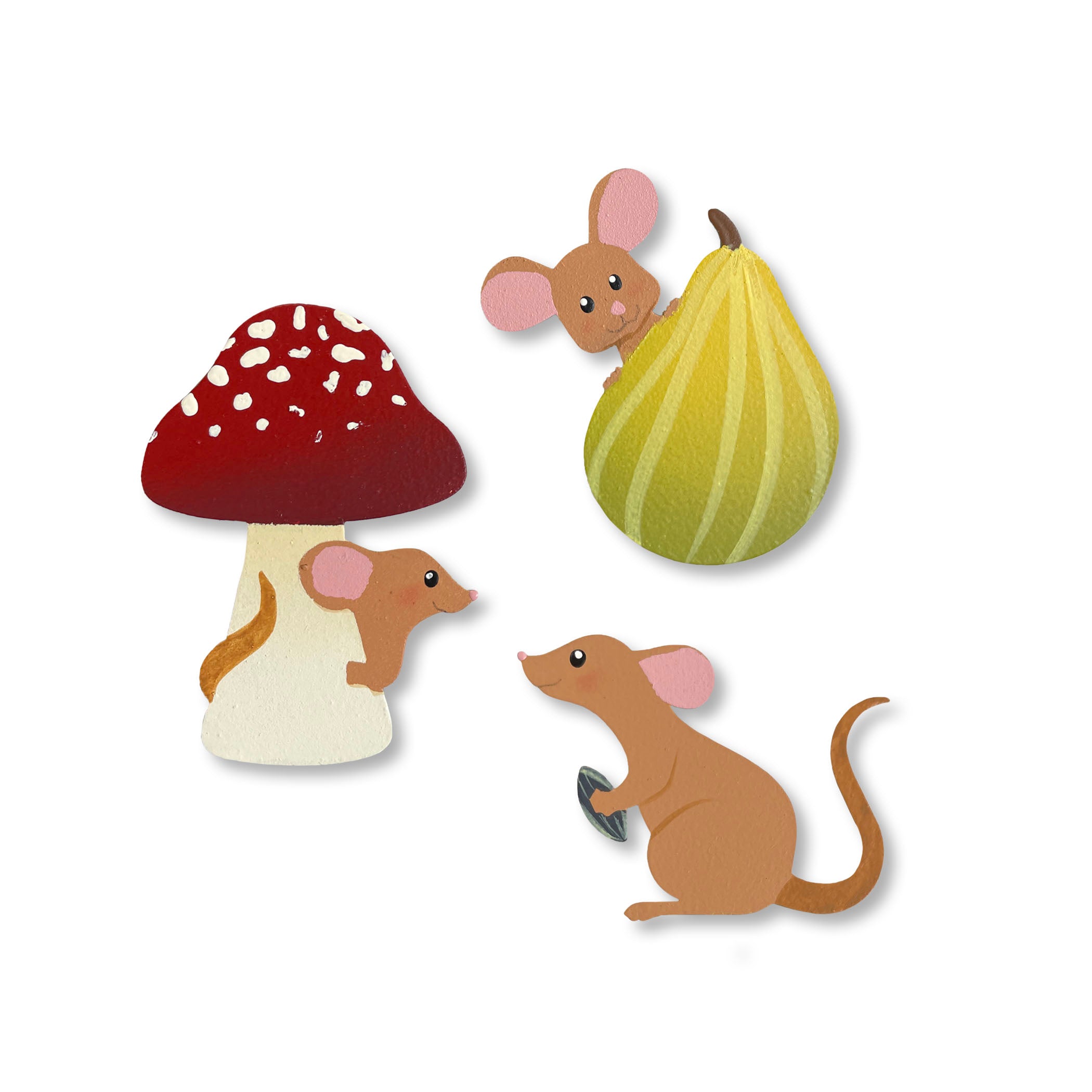 Field Mice Magnets S/3