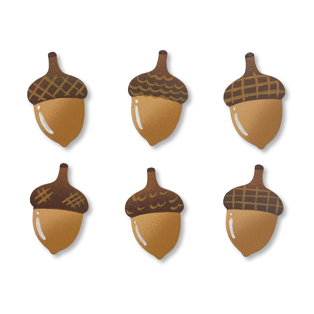 Acorn Magnets S/6