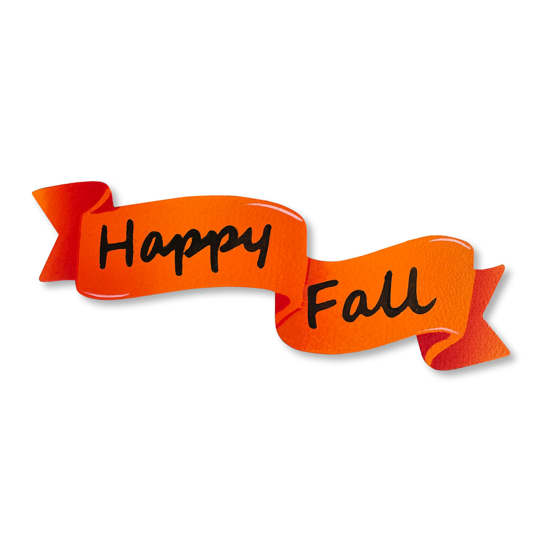 &quot;Happy Fall&quot; Banner Magnet (6.5&quot;w)