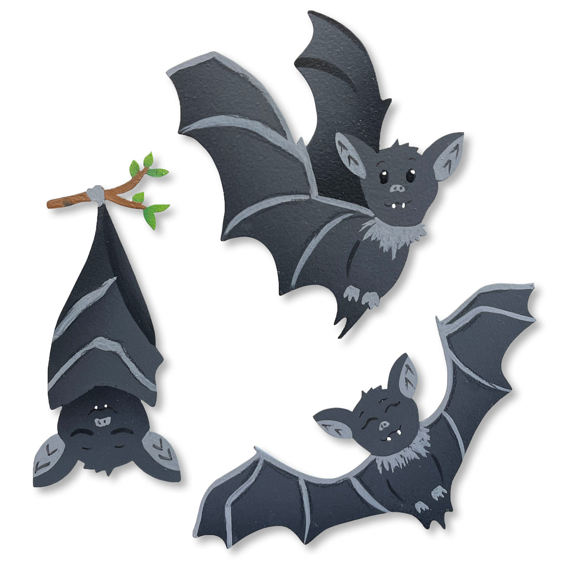 Bat Mini Art Pop Magnets S/3