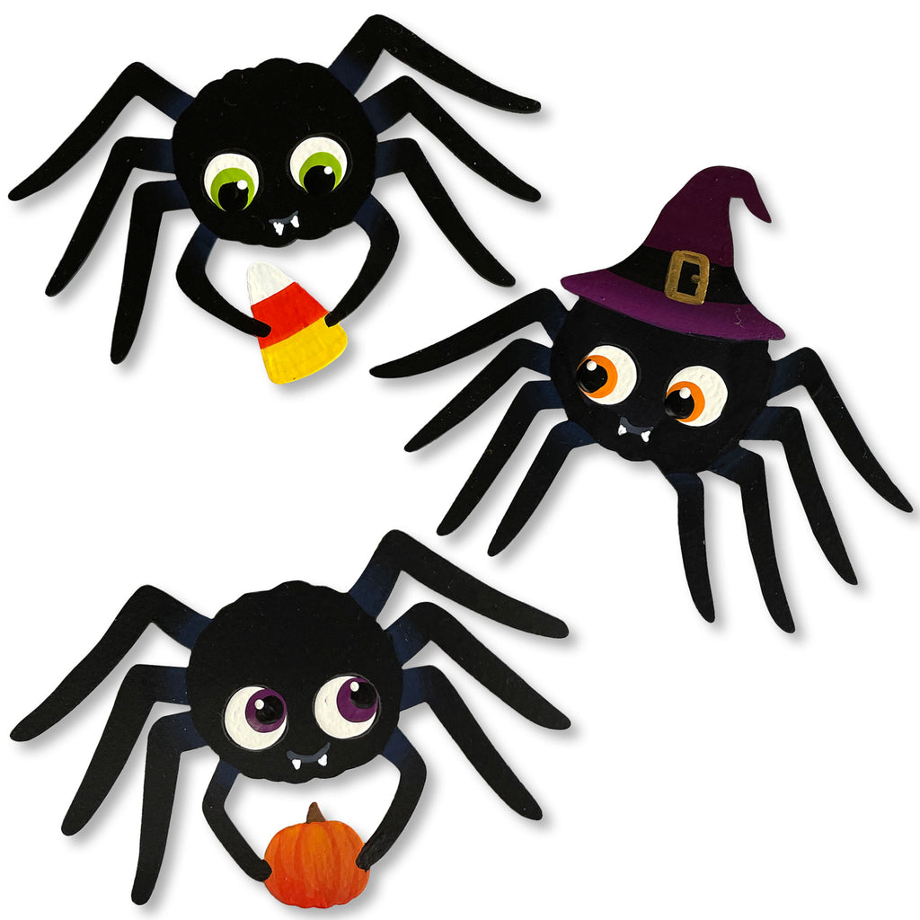 Spider Mini Art Pop Magnets S/3