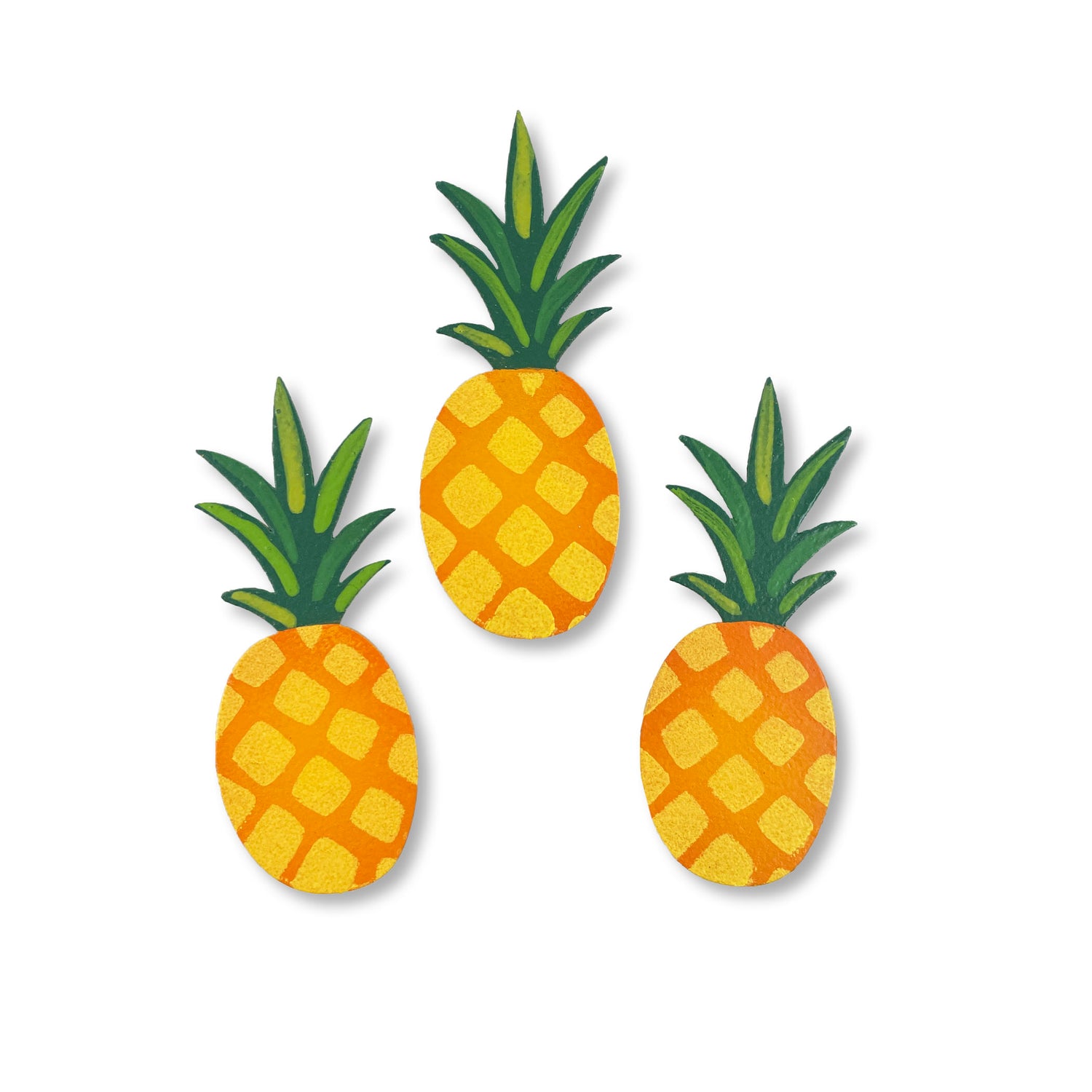 Pineapple Magnets S/3