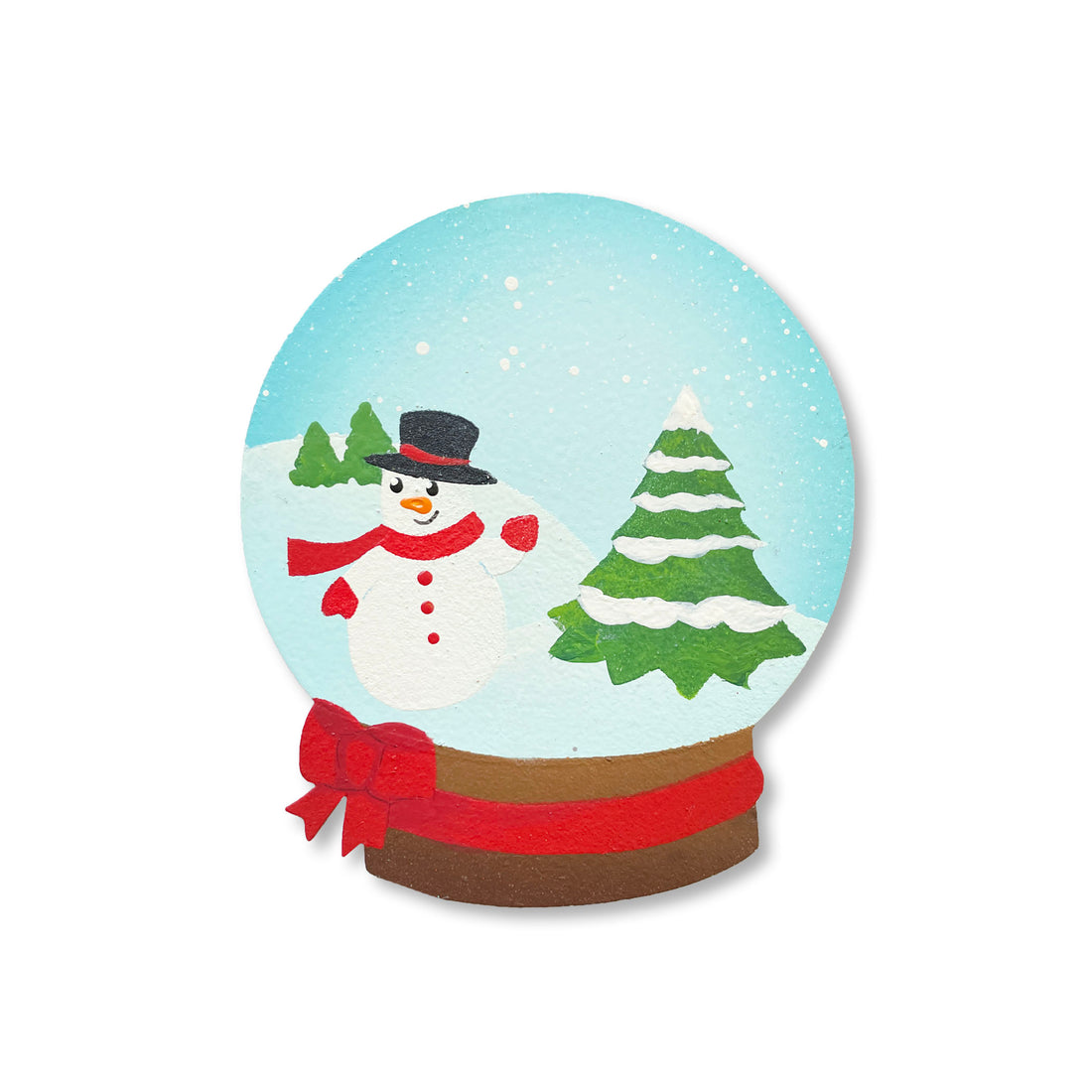 Snow Globe Magnet