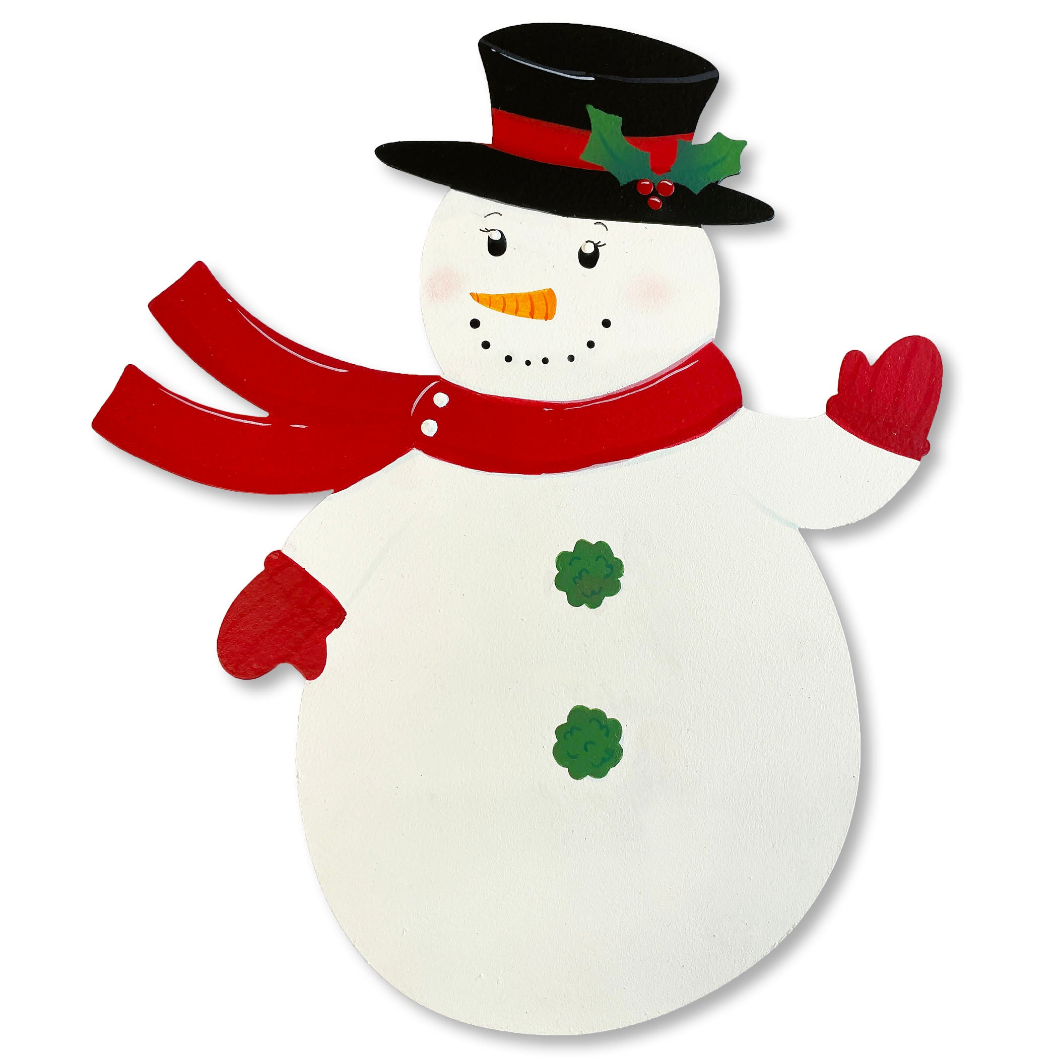 Snowman Magnetic Art Pop