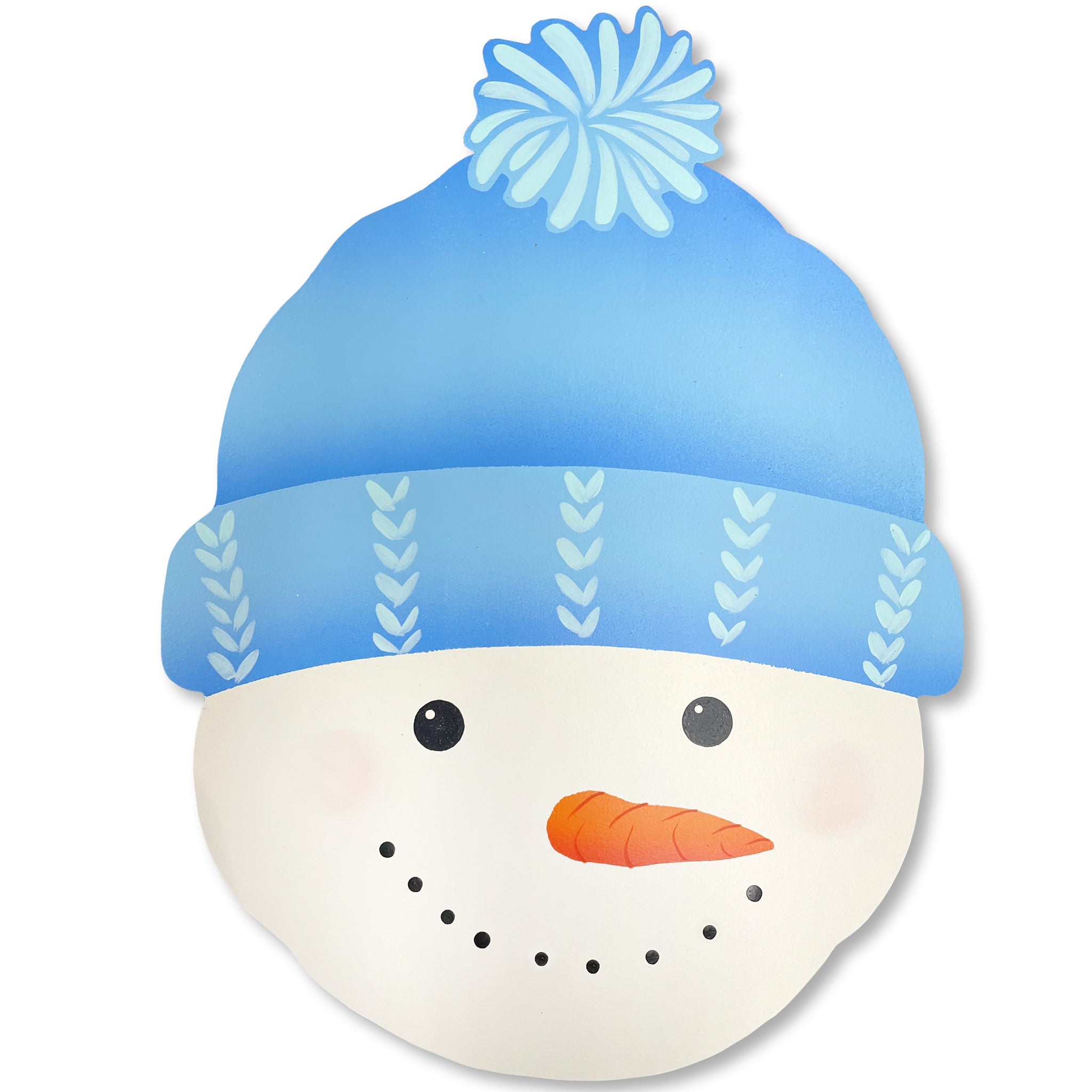 Snowman Head Wall Art