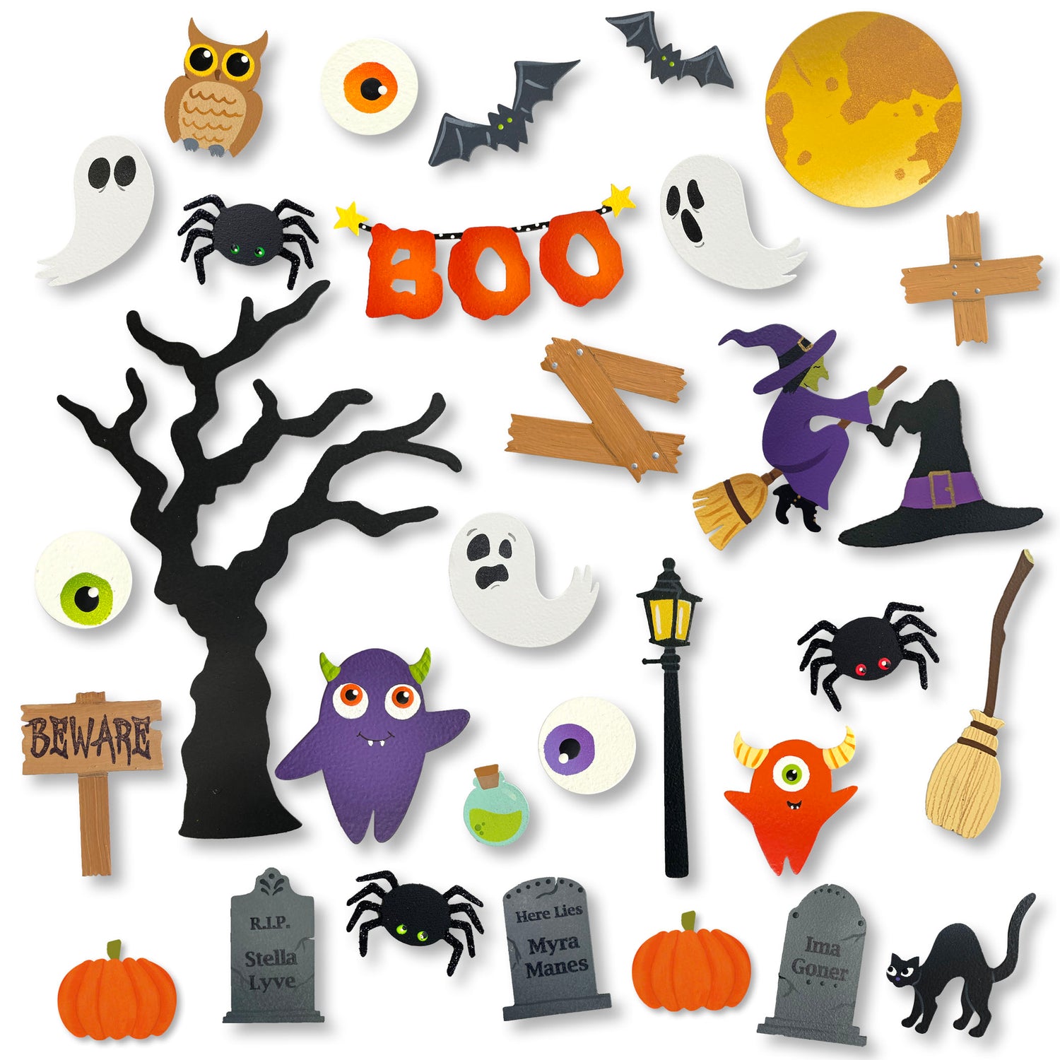 Countdown to Halloween Magnets S/31