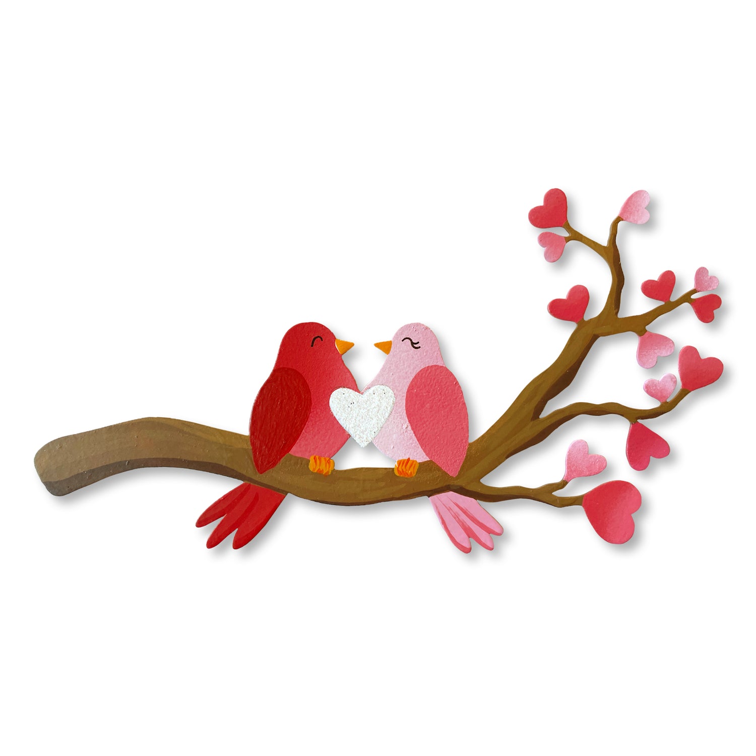 Love Birds on a Branch Magnet