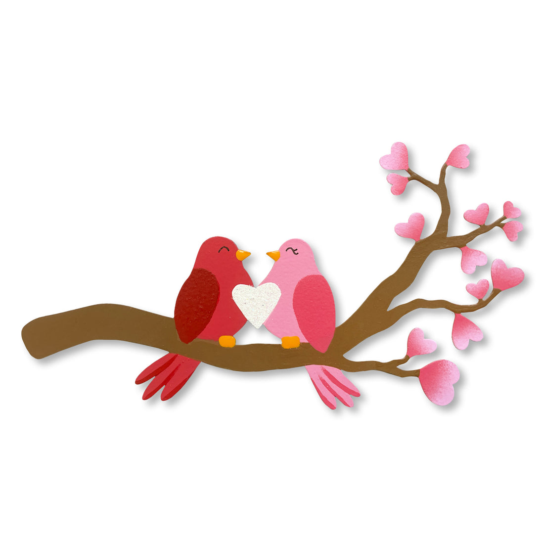 Love Birds on a Branch Magnet