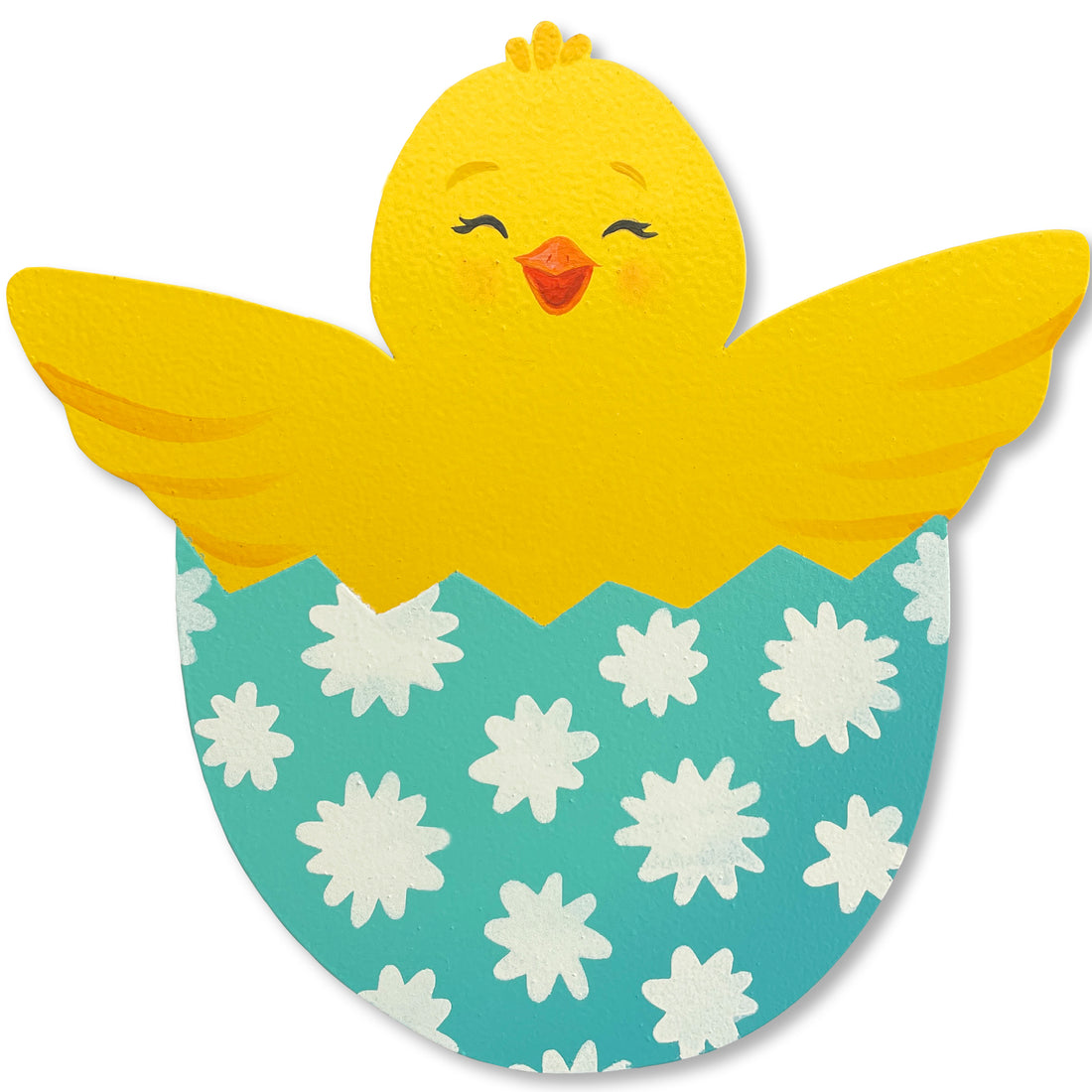 Chick w/ Egg Magnetic Art Pop