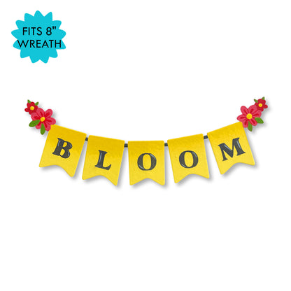 Bloom Banner Magnet (6.5"w)