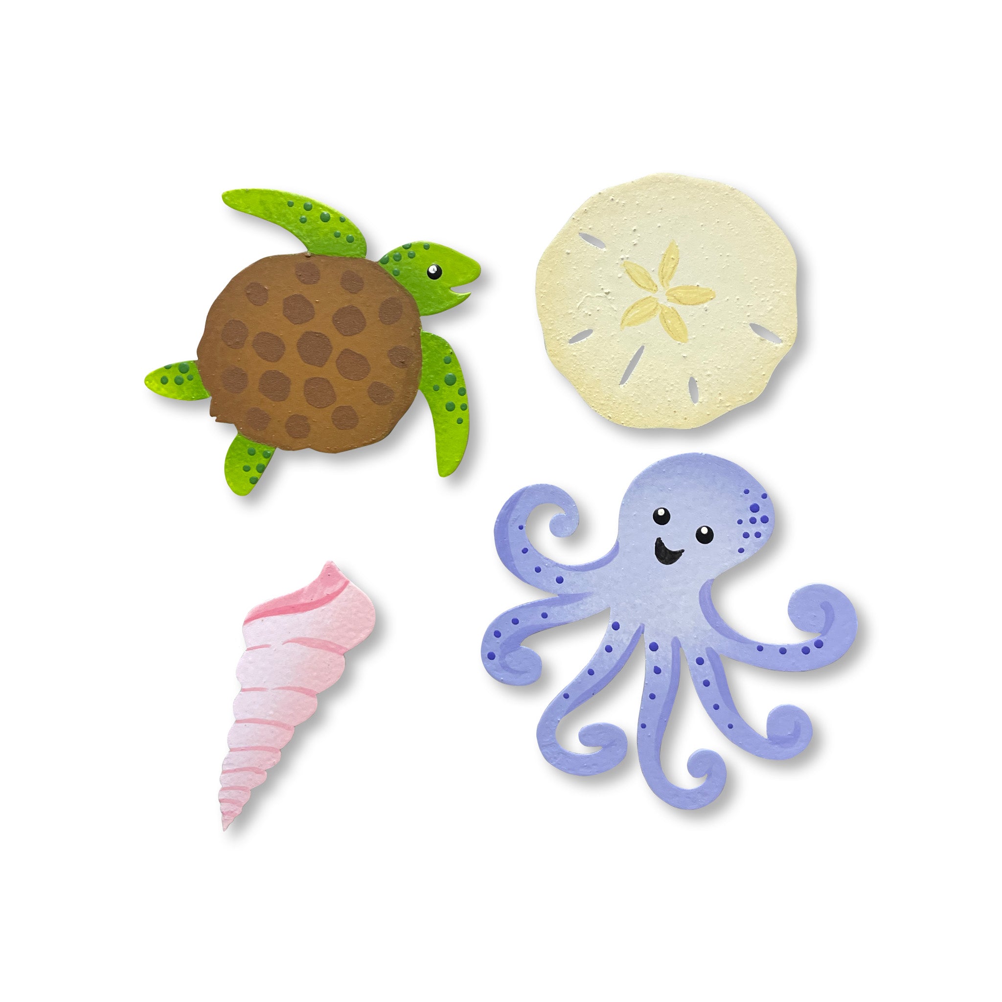 Seashell &amp; Critter Magnets S/4