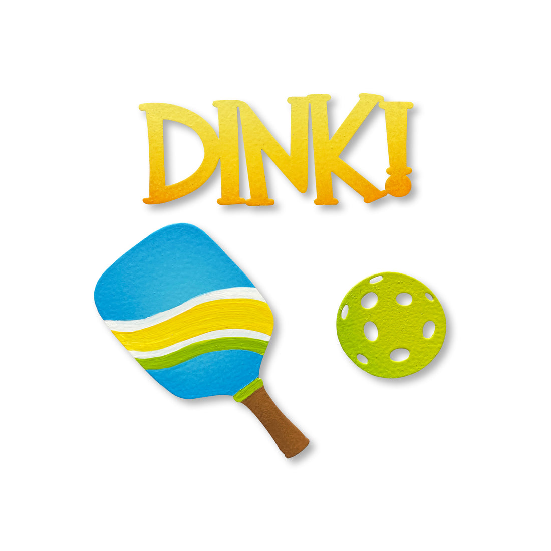 Pickleball Magnets S/3