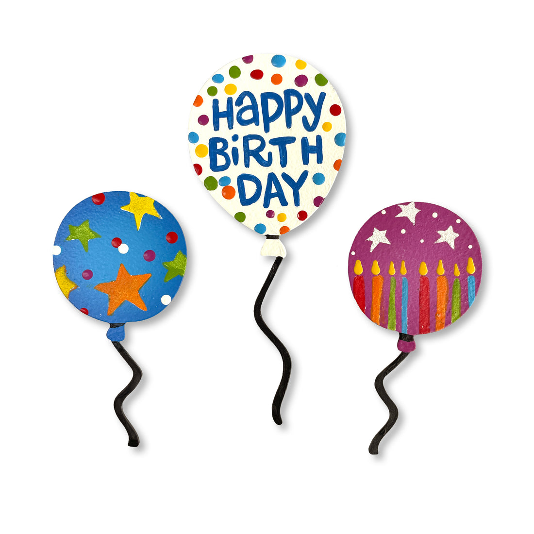 &quot;Happy Birthday&quot; Balloons S/3