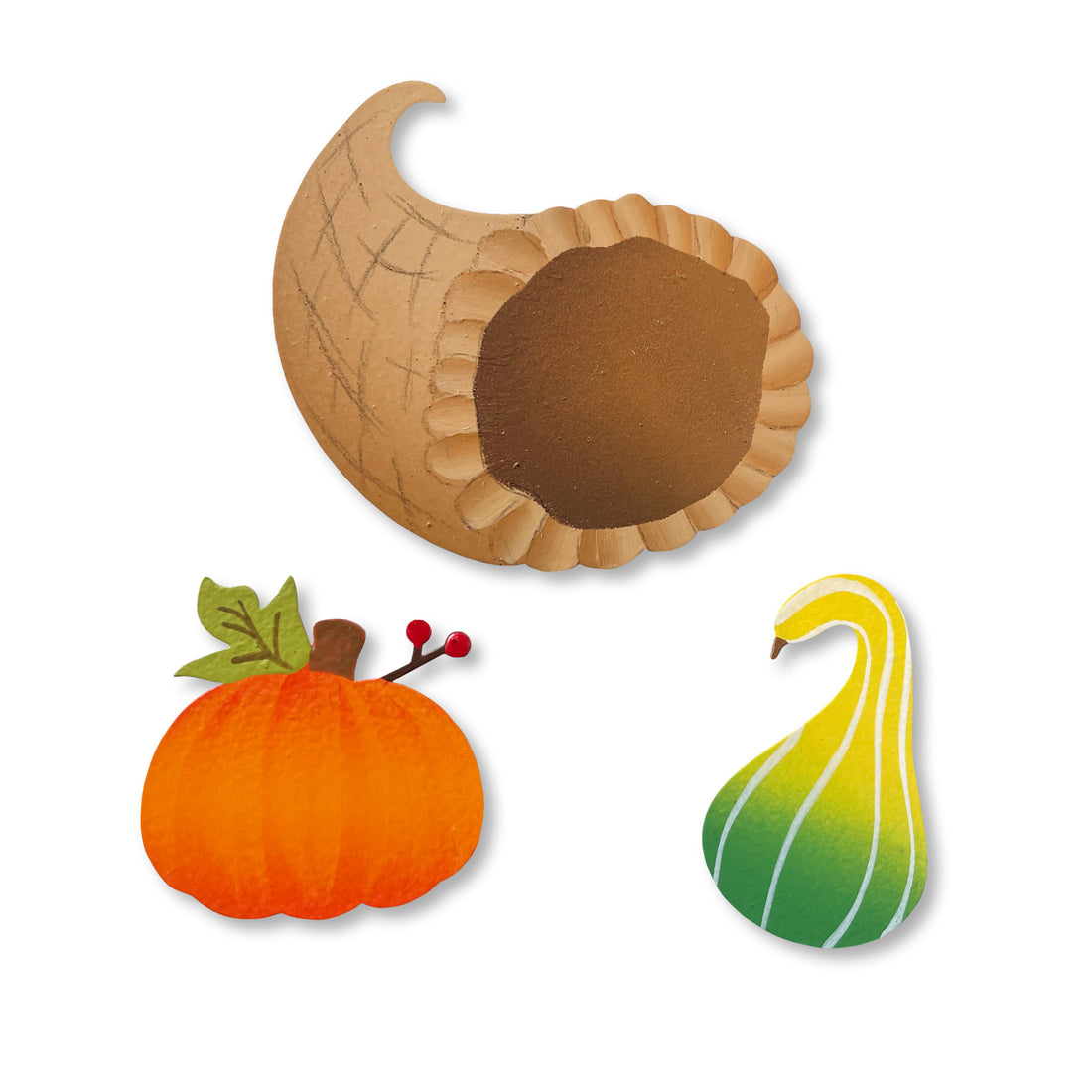 Cornucopia Magnets S/3