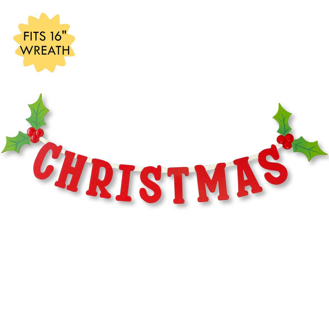 Christmas Banner Magnet (9.8"w)