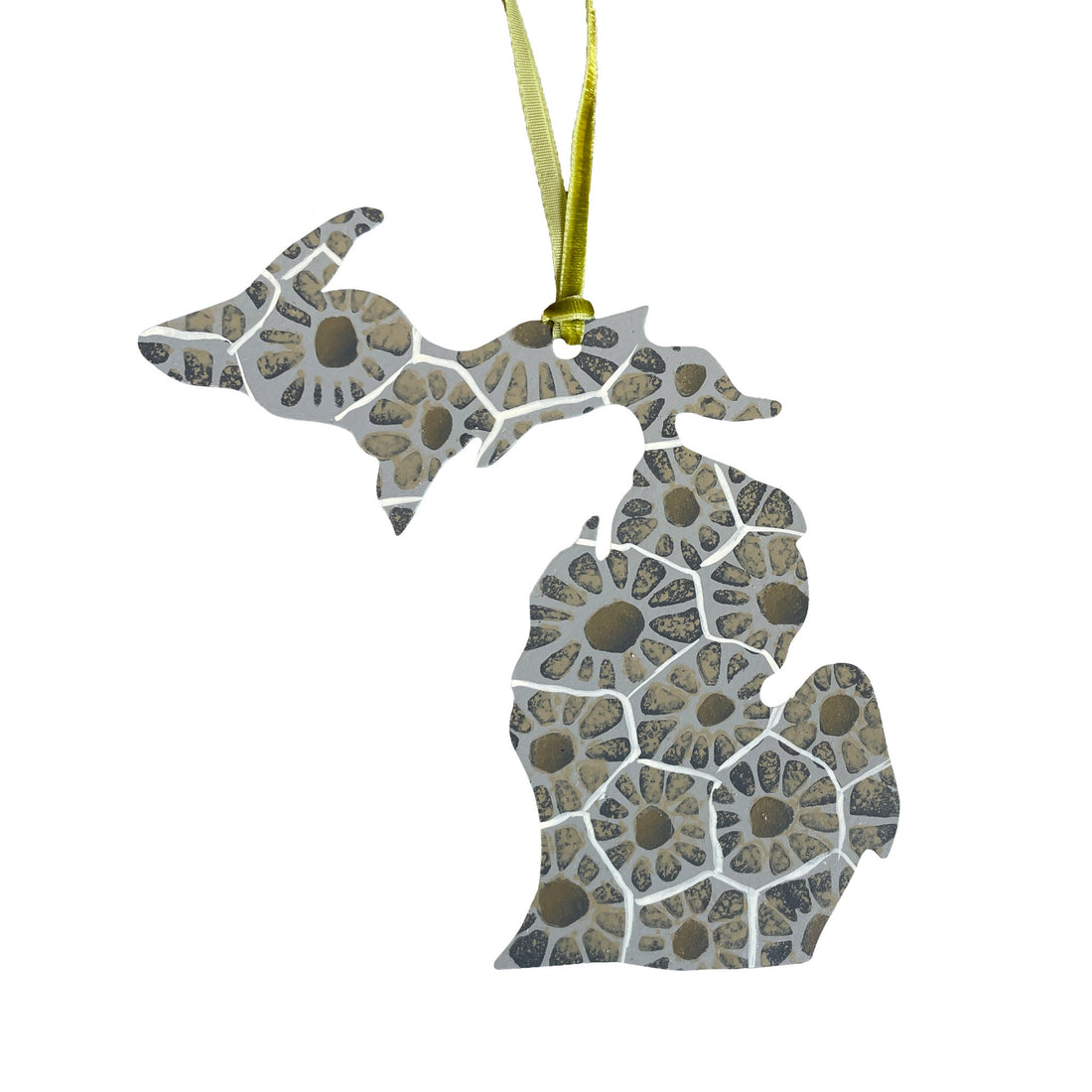 Michigan LP/UP Petoskey Ornament
