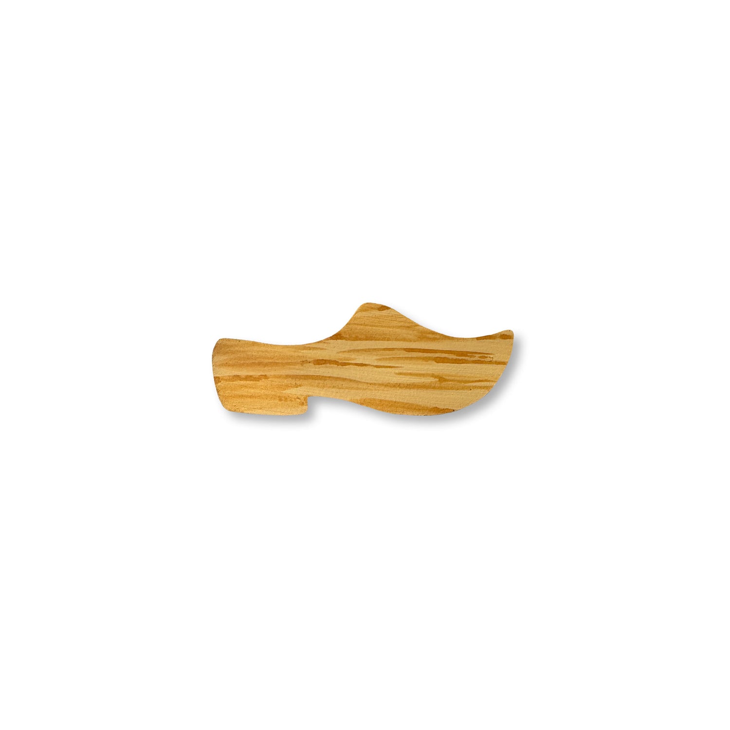 Wooden Shoe Magnet, Single