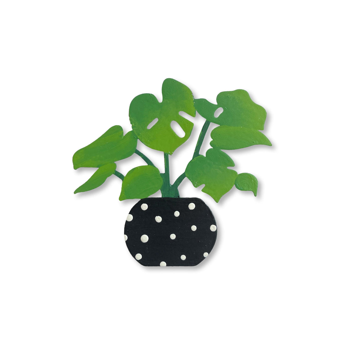 Monstera Plant Magnet, Single