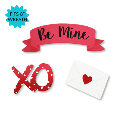 Be Mine Banner Magnets S/3