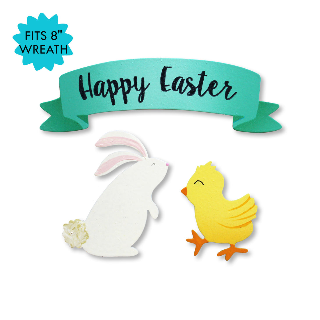 Happy Easter Banner Magnets S/3