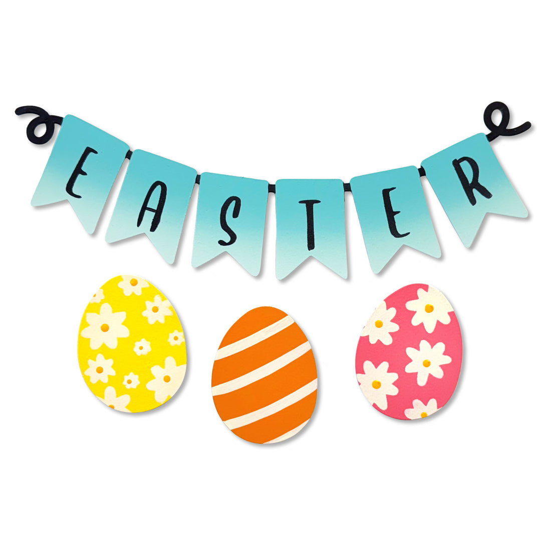 "Easter" Wreath Kit Magnets S/4