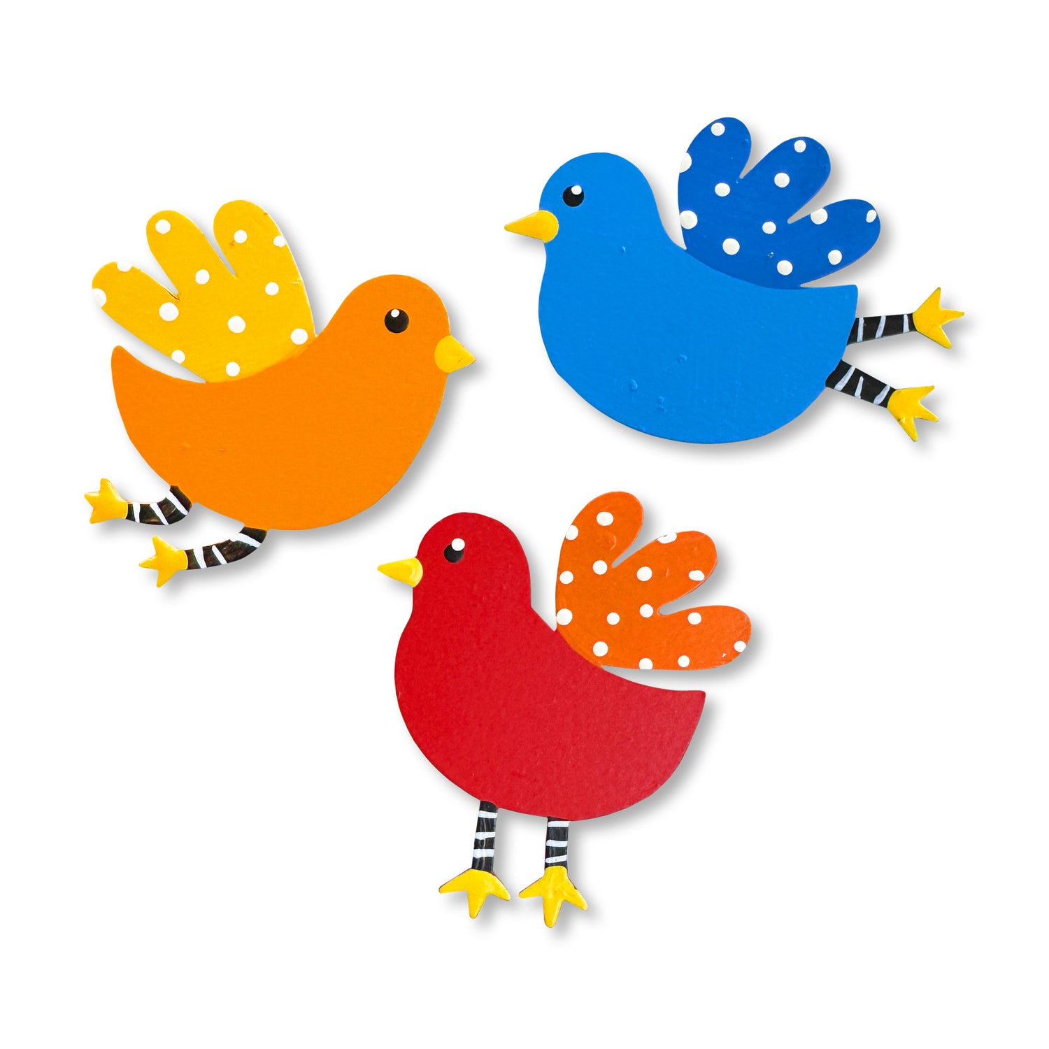 Bird Magnets S/3