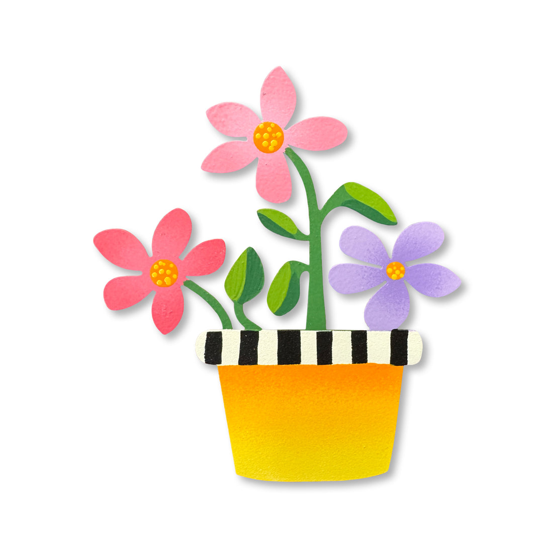 Flower Pot Magnet