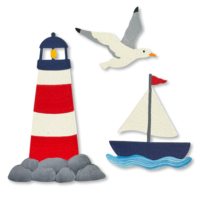Lighthouse Magnets S/3