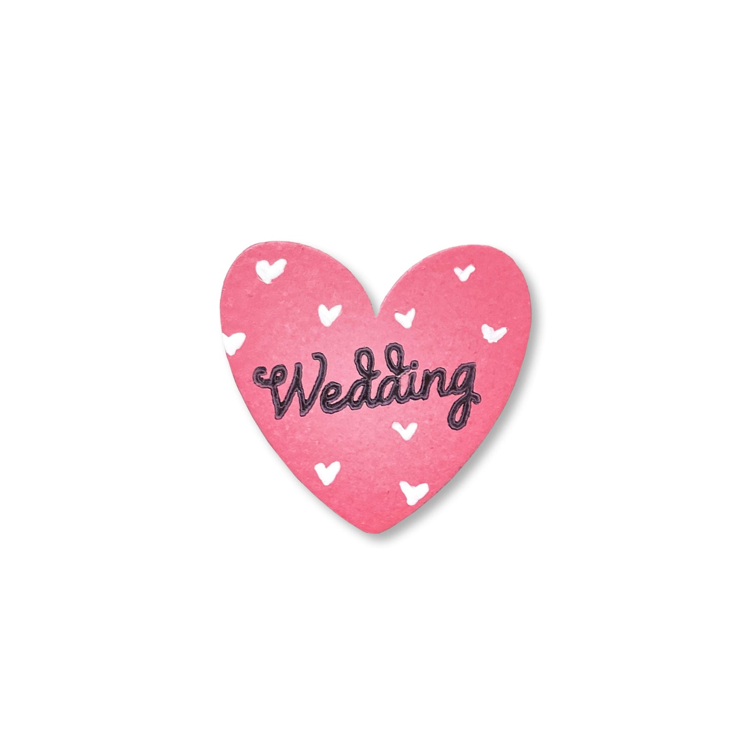 Wedding Heart Magnet