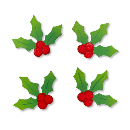 Holly Magnets S/4