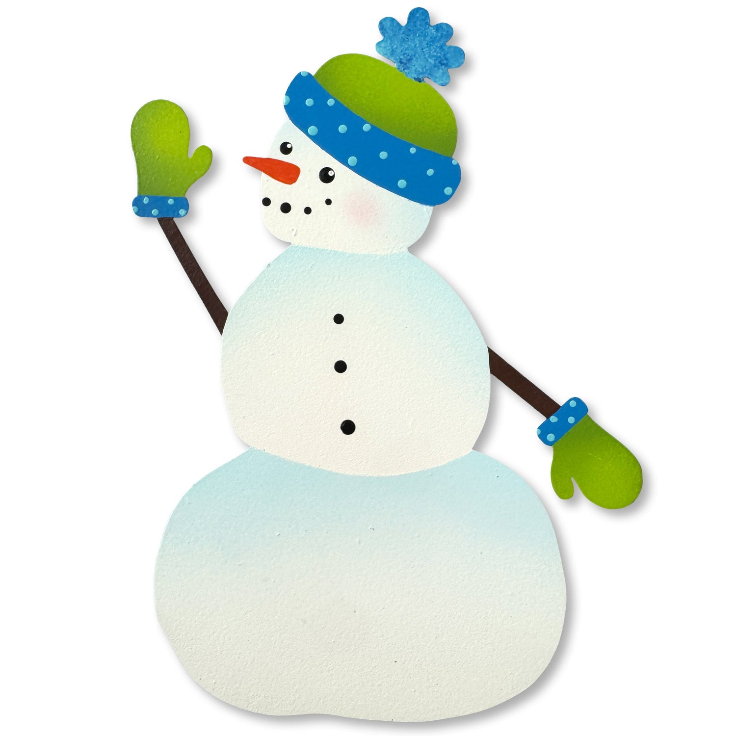 Snowman Magnetic Art Pop