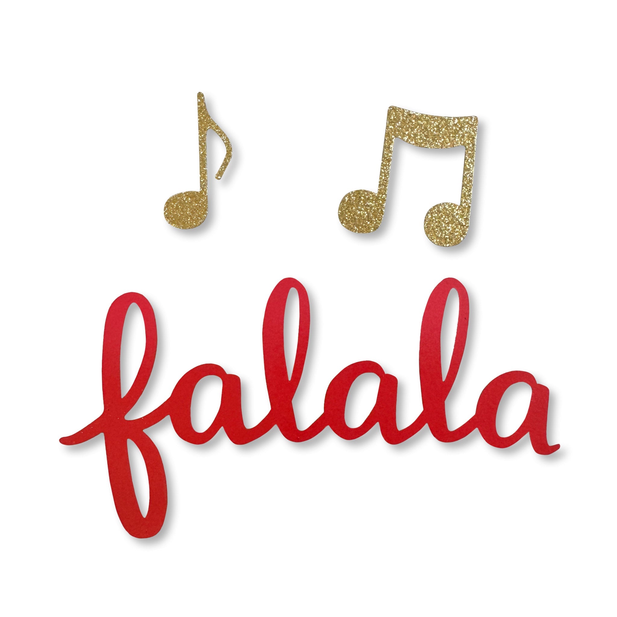Falala Magnet w/ Music Notes S/3