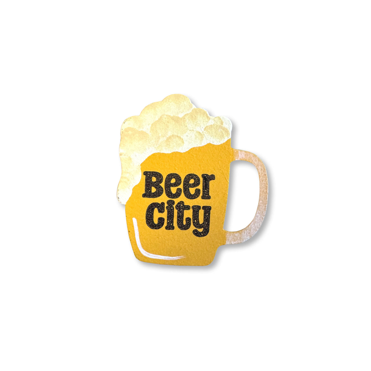 Beer City Beer Stein Magnet