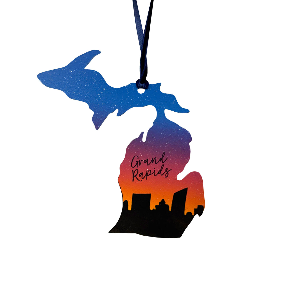Grand Rapids Michigan Ornament Sunset