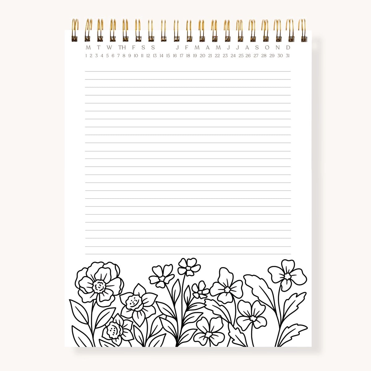Color-in Notebook