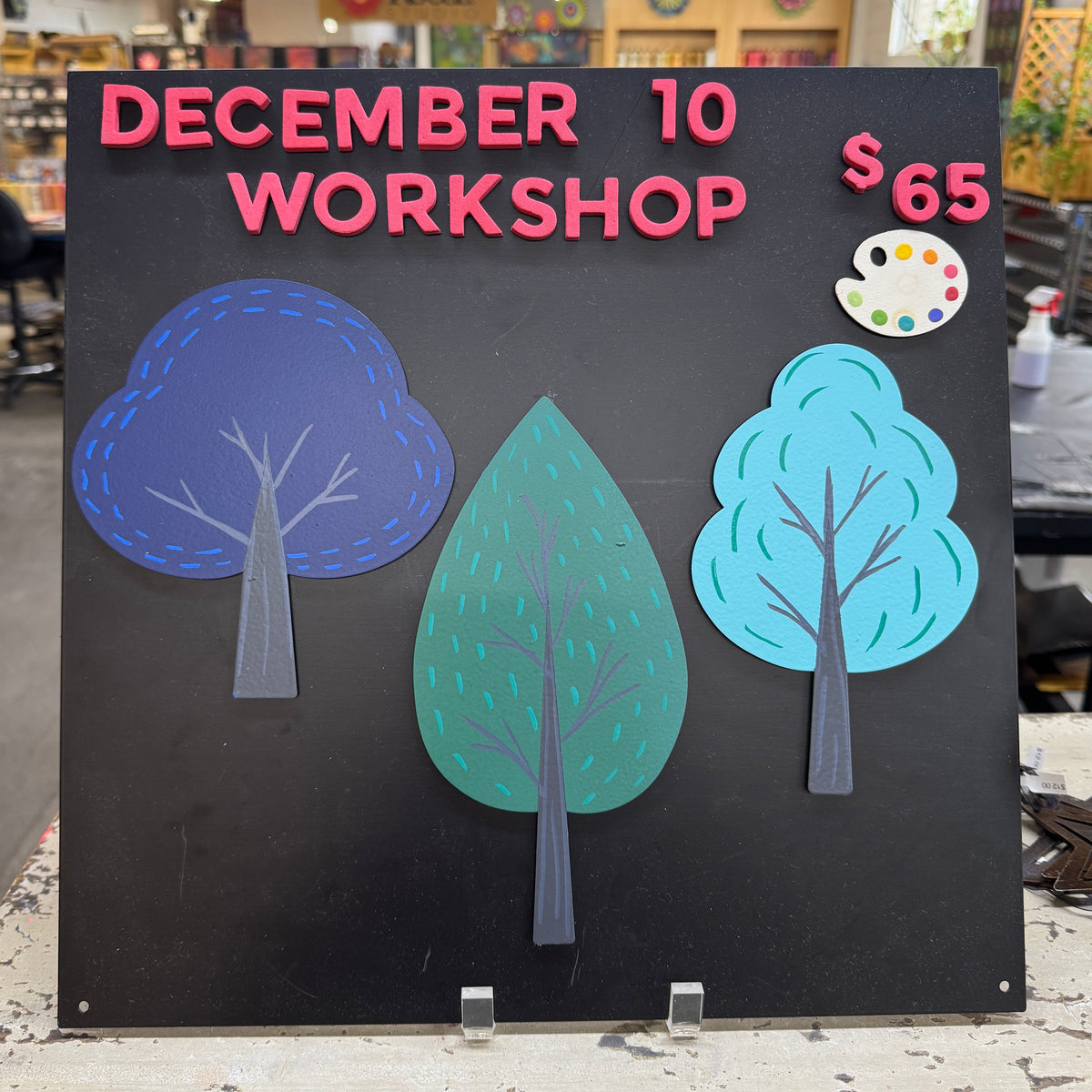 Winter Tree Trio Workshop - December 10