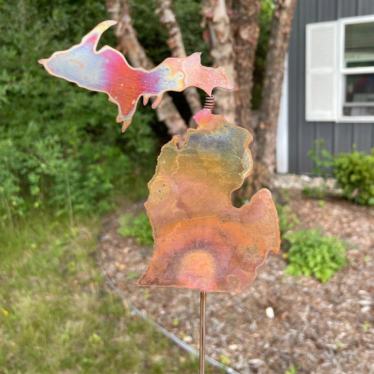 Michigan Copper Pot Stake