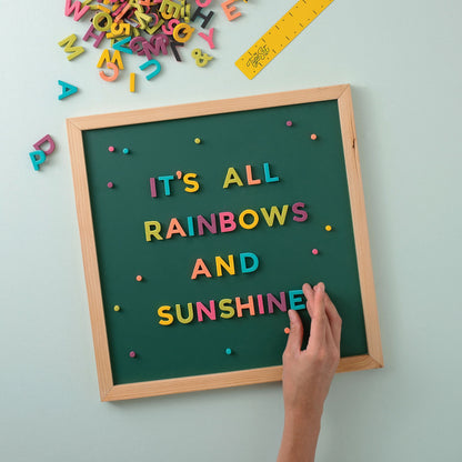 The Type Set Co.® Soft Magnetic Letters Sans Serif Very Violet